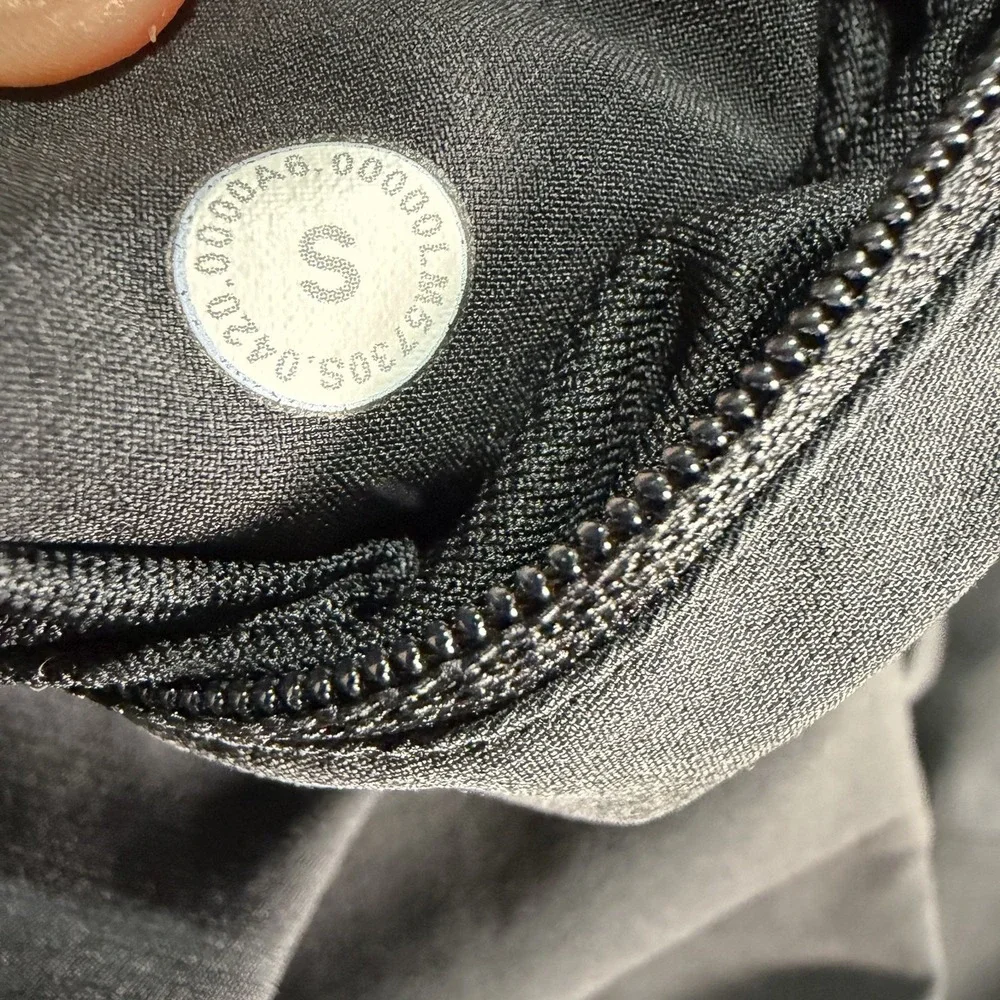 Lululemon License to Train Pants Mens Small Black Gray Mesh Stretch Jogger